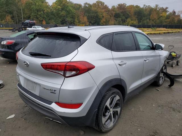 KM8J3CA24GU161768 - 2016 HYUNDAI TUCSON LIM SILVER photo 4