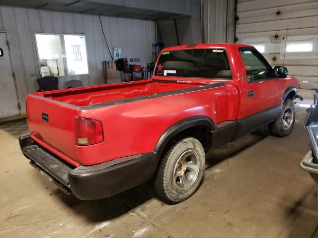 1GCCS145028232220 - 2002 CHEVROLET S TRUCK S1 RED photo 4