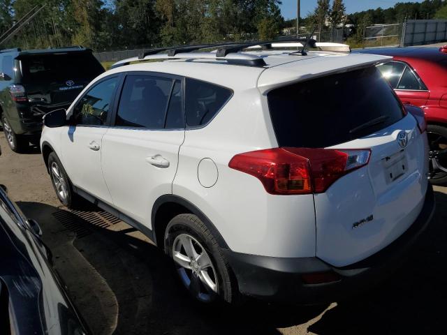 JTMRFREV5ED078482 - 2014 TOYOTA RAV4 XLE WHITE photo 3