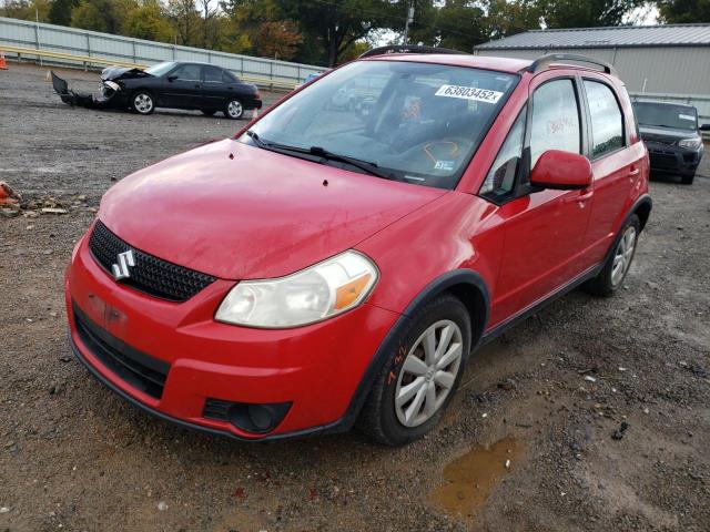 JS2YB5A32A6310707 - 2010 SUZUKI SX4 RED photo 2