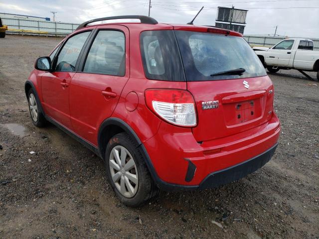 JS2YB5A32A6310707 - 2010 SUZUKI SX4 RED photo 3