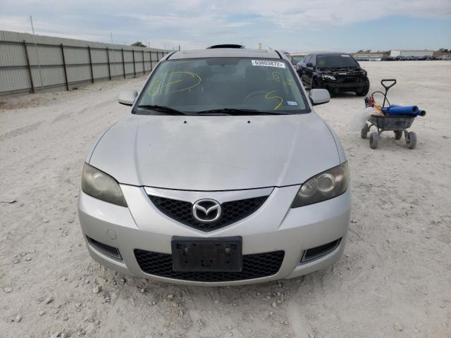 JM1BK32G781807314 - 2008 MAZDA 3 I SILVER photo 5