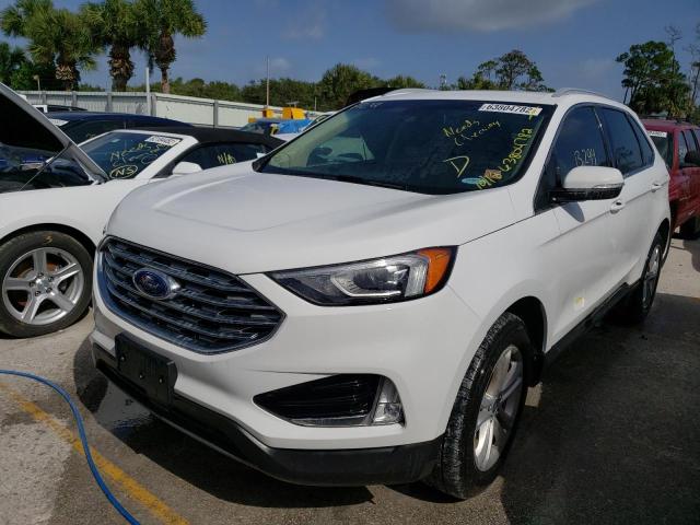 2FMPK3J94LBA47473 - 2020 FORD EDGE SEL WHITE photo 2