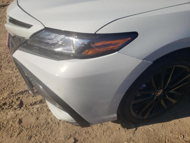 4T1K61AK7NU010209 - 2022 TOYOTA CAMRY XSE GRAY photo 9