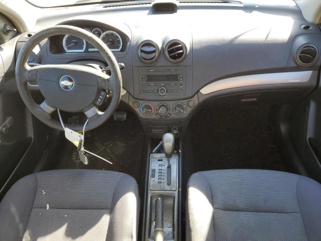 KL1TD56607B119005 - 2007 CHEVROLET AVEO BASE SILVER photo 9