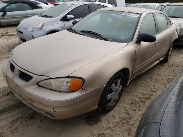 1G2NE52F63C296509 - 2003 PONTIAC GRAND AM S GOLD photo 2