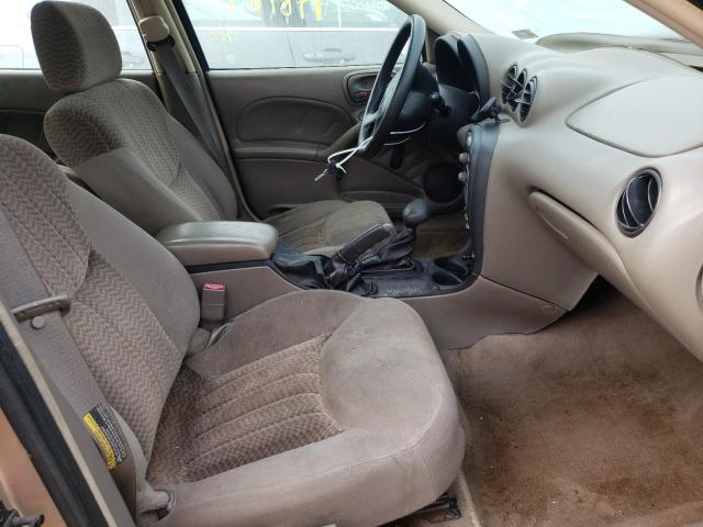 1G2NE52F63C296509 - 2003 PONTIAC GRAND AM S GOLD photo 5