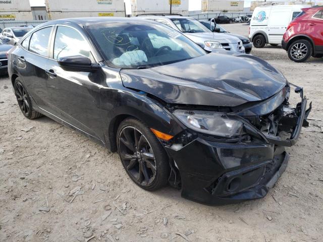 2HGFC2F80KH540121 - 2019 HONDA CIVIC SPOR 黑色 照片 1