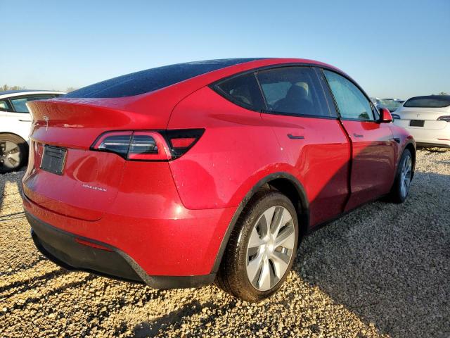 5YJYGDEE4MF088763 - 2021 TESLA MODEL Y Красный фото 4