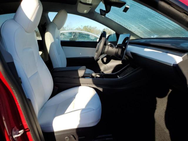 5YJYGDEE4MF088763 - 2021 TESLA MODEL Y Красный фото 5