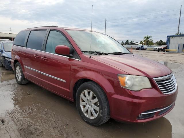 2C4RC1BG5DR801971 - 2013 CHRYSLER TOWN & COU RED photo 1