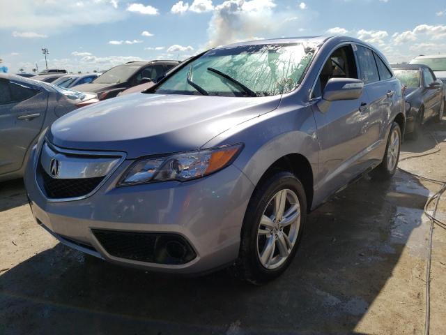 5J8TB3H39EL011254 - 2014 ACURA RDX GRAY photo 2