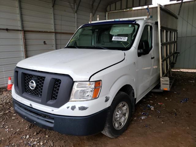 1N6BF0KY1HN802837 - 2017 NISSAN NV 1500 S WHITE photo 2