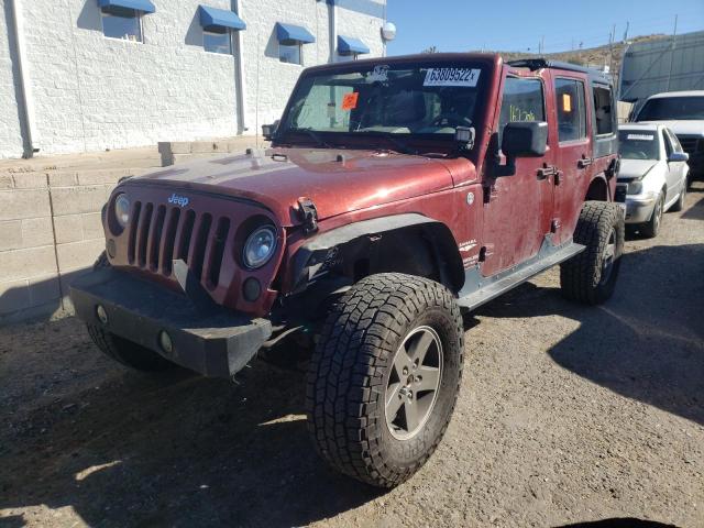 1J4GA59177L177149 - 2007 JEEP WRANGLER S 红色 照片 2