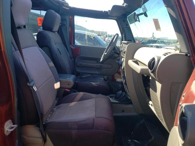 1J4GA59177L177149 - 2007 JEEP WRANGLER S 红色 照片 5