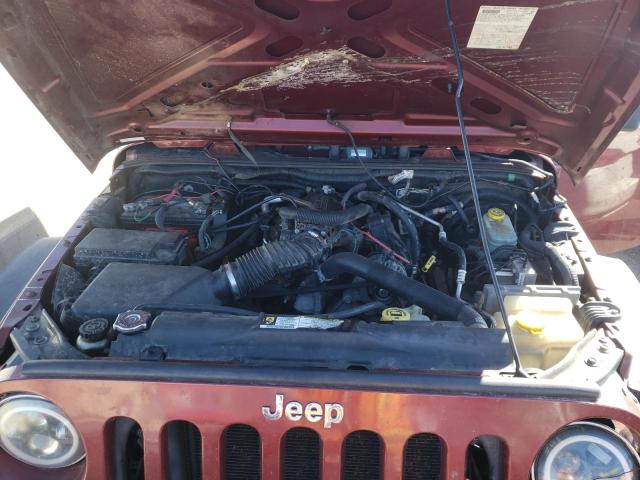 1J4GA59177L177149 - 2007 JEEP WRANGLER S 红色 照片 7