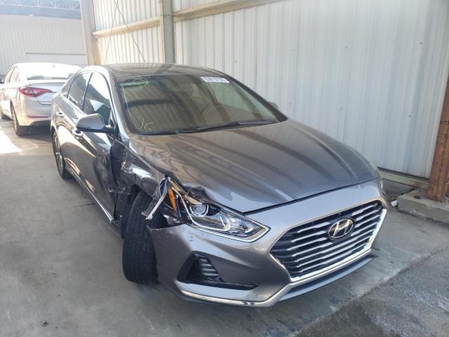 5NPE34AF0JH682731 - 2018 HYUNDAI SONATA SPO GRAY photo 1