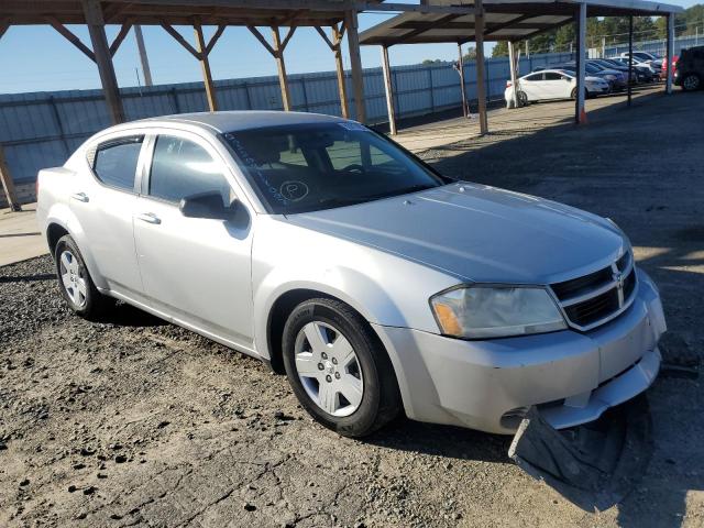 1B3CC4FB9AN105968 - 2010 DODGE AVENGER SILVER photo 1