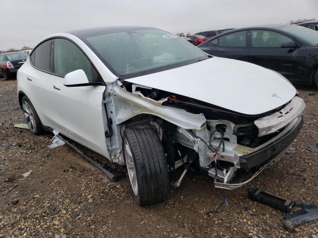 5YJYGAEE9MF116314 - 2021 TESLA MODEL Y أبيض صورة 1