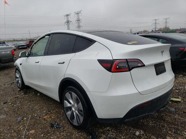 5YJYGAEE9MF116314 - 2021 TESLA MODEL Y أبيض صورة 3