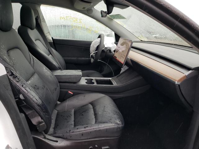5YJYGAEE9MF116314 - 2021 TESLA MODEL Y أبيض صورة 5