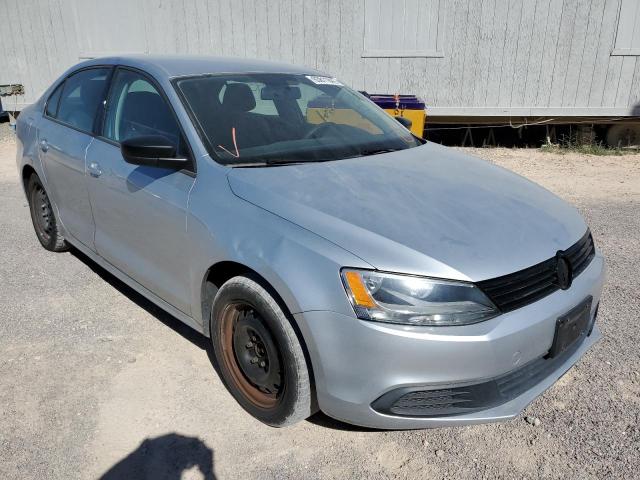 3VW2K7AJ7CM351120 - 2012 VOLKSWAGEN JETTA BASE SILVER photo 1