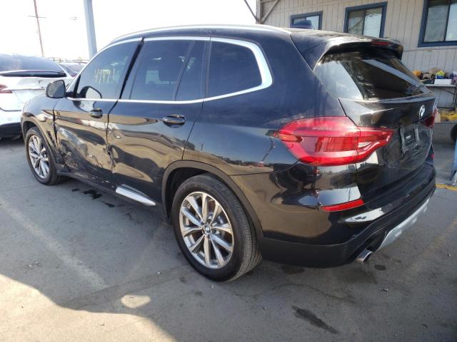5UXTR9C57JLC79589 - 2018 BMW X3 XDRIVE3 BLACK photo 3