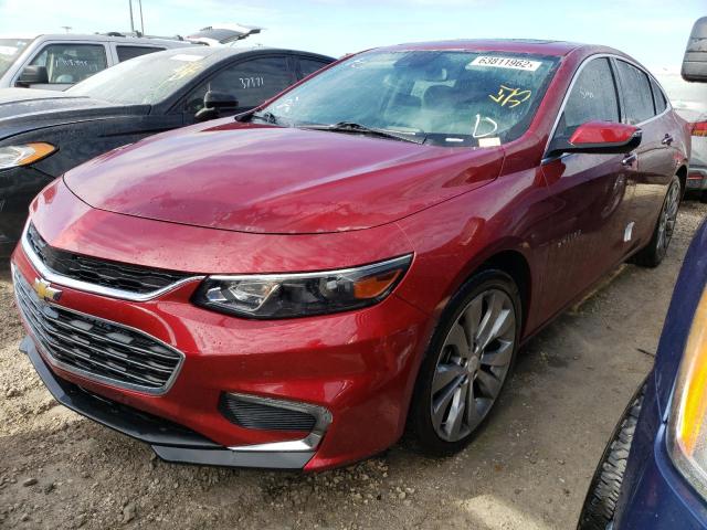 1G1ZH5SX3HF238594 - 2017 CHEVROLET MALIBU PRE RED photo 2