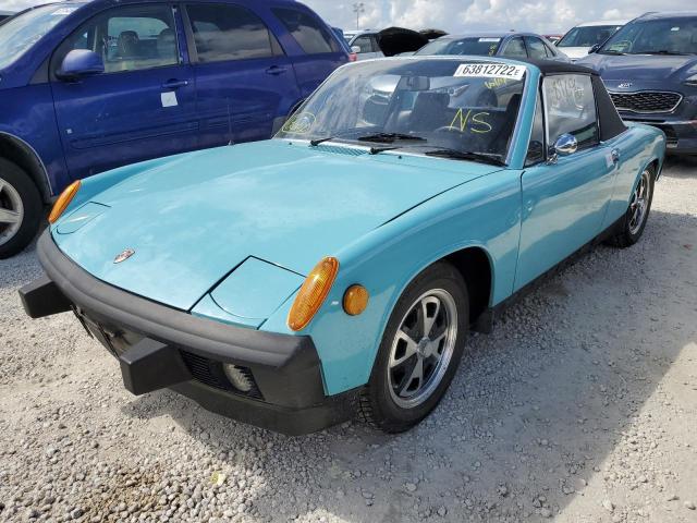 4742918809 - 1974 PORSCHE 914 TURQUOISE photo 2