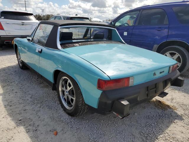 4742918809 - 1974 PORSCHE 914 TURQUOISE photo 3