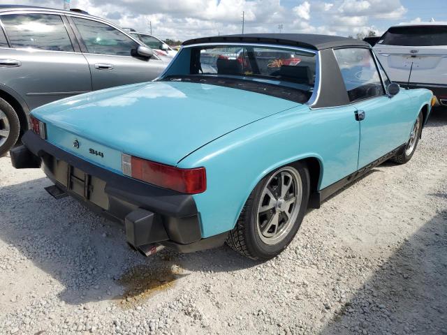 4742918809 - 1974 PORSCHE 914 TURQUOISE photo 4