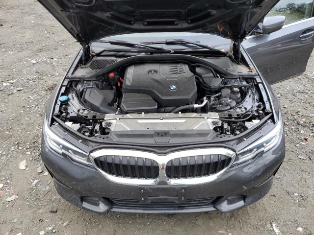 3MW5R7J04M8C07941 - 2021 BMW 330XI GRAY photo 7