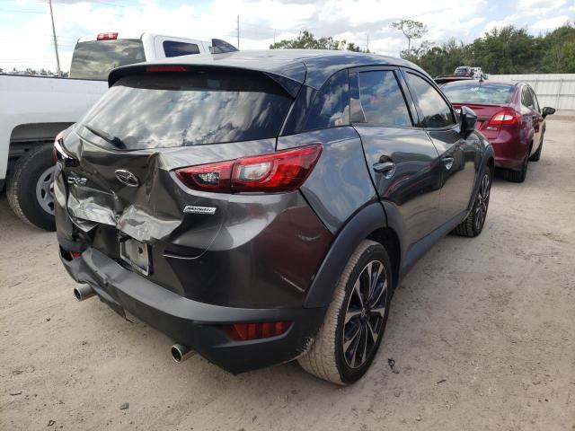 JM1DKDC73K1447365 - 2019 MAZDA CX-3 TOURI GRAY photo 4