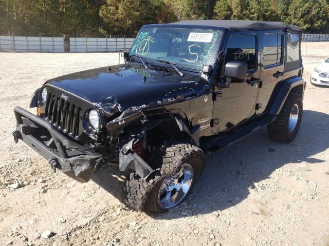 1J4GA59117L147774 - 2007 JEEP WRANGLER S 黑色 照片 2