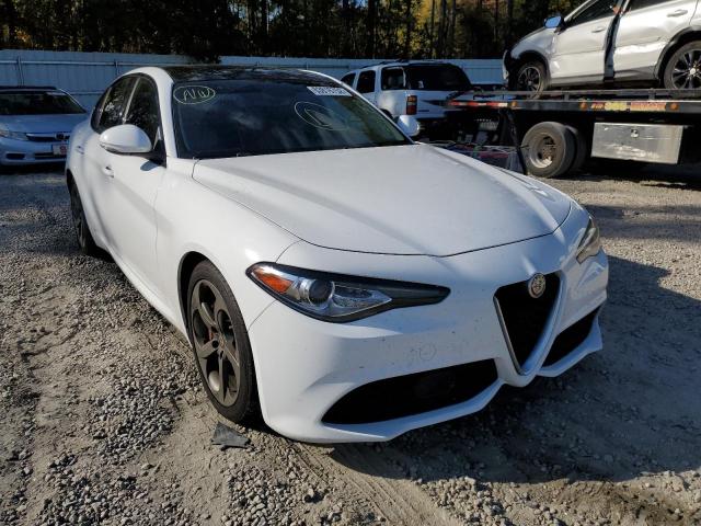 ZARFAEBN3H7531148 - 2017 ALFA ROMEO GIULIA WHITE photo 1