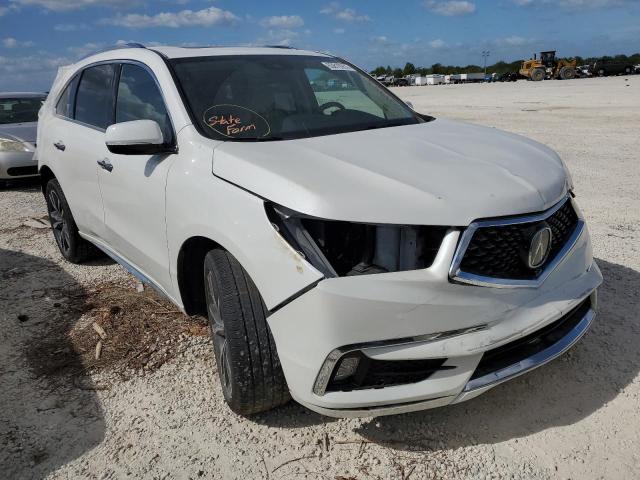 5J8YD3H89LL006077 - 2020 ACURA MDX ADVANC WHITE photo 1