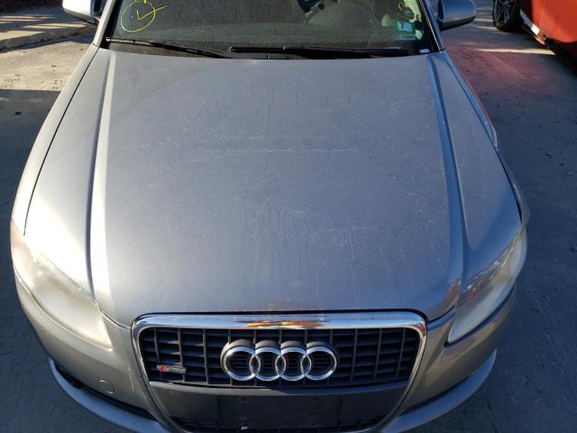 WAUDF78E88A154144 - 2008 AUDI A4 2.0T QU SILVER photo 7