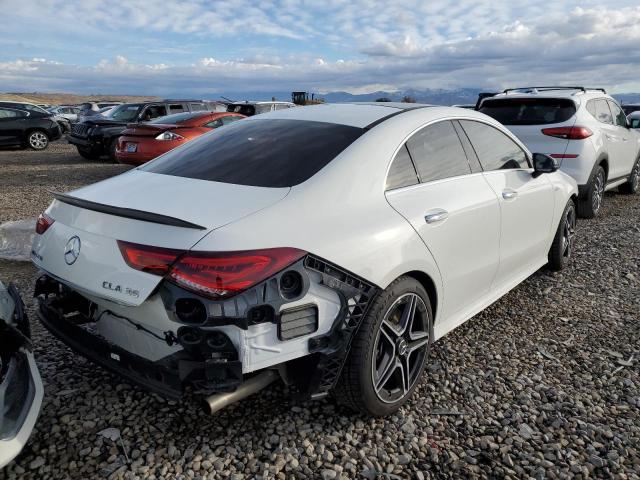 W1K5J5BB2MN173127 - 2021 MERCEDES-BENZ CLA AMG 35 WHITE photo 4