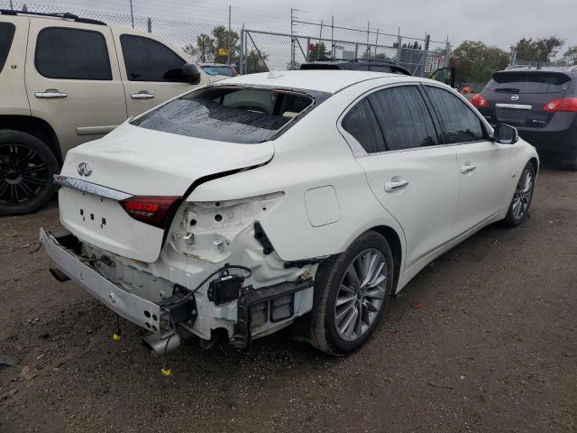 JN1EV7AP8JM358553 - 2018 INFINITI Q50 LUXE WHITE photo 4