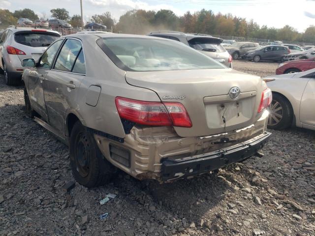 4T1BE46K98U210574 - 2008 TOYOTA CAMRY CE TAN photo 3