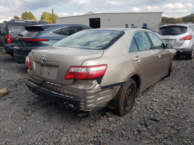 4T1BE46K98U210574 - 2008 TOYOTA CAMRY CE TAN photo 4