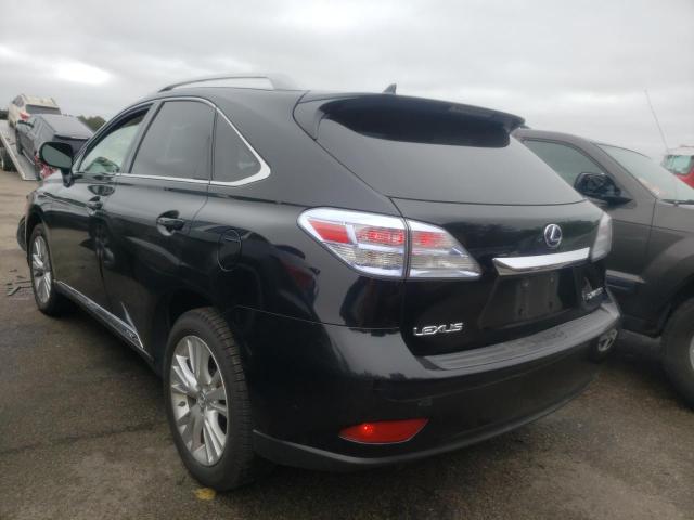 JTJBC1BA0A2412188 - 2010 LEXUS RX 450 BLACK photo 3