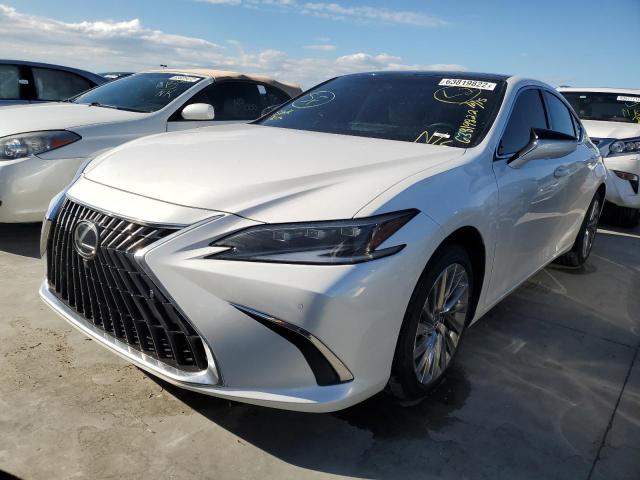 58AFZ1B14NU114938 - 2022 LEXUS ES 350 BAS WHITE photo 2