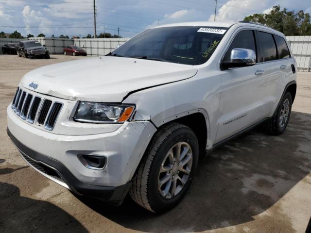 1C4RJEBGXEC322288 - 2014 JEEP GRAND CHER WHITE photo 2