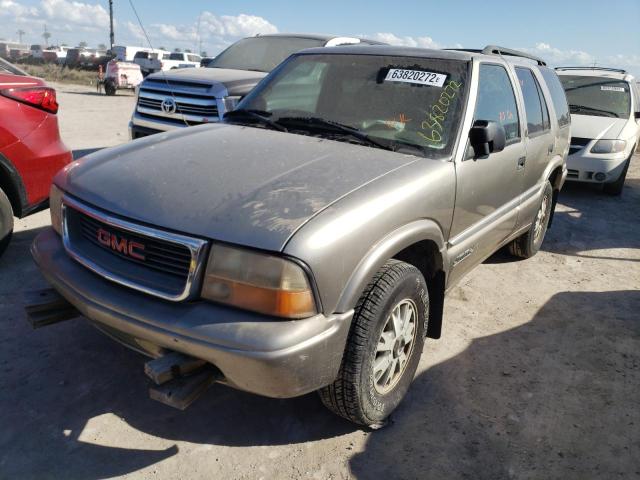 1GKDT13W7Y2106867 - 2000 GMC JIMMY / EN GRAY photo 2