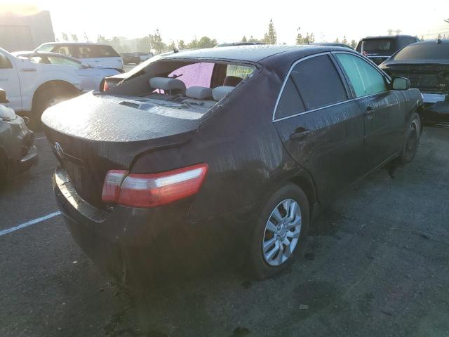 4T1BE46K37U115216 - 2007 TOYOTA CAMRY CE BLACK photo 4