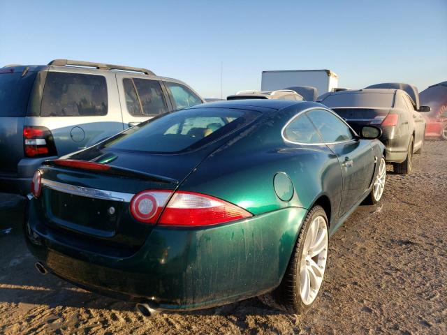 SAJWA43B185B23627 - 2008 JAGUAR XK GREEN photo 4