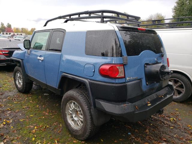 JTEBU4BF4BK100157 - 2011 TOYOTA FJ CRUISER BLUE photo 3