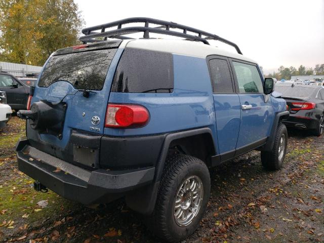 JTEBU4BF4BK100157 - 2011 TOYOTA FJ CRUISER BLUE photo 4