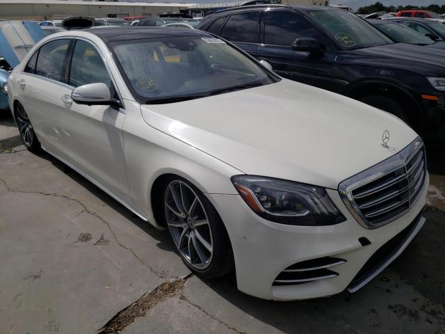 WDDUG8DB7KA468723 - 2019 MERCEDES-BENZ S 560 WHITE photo 1